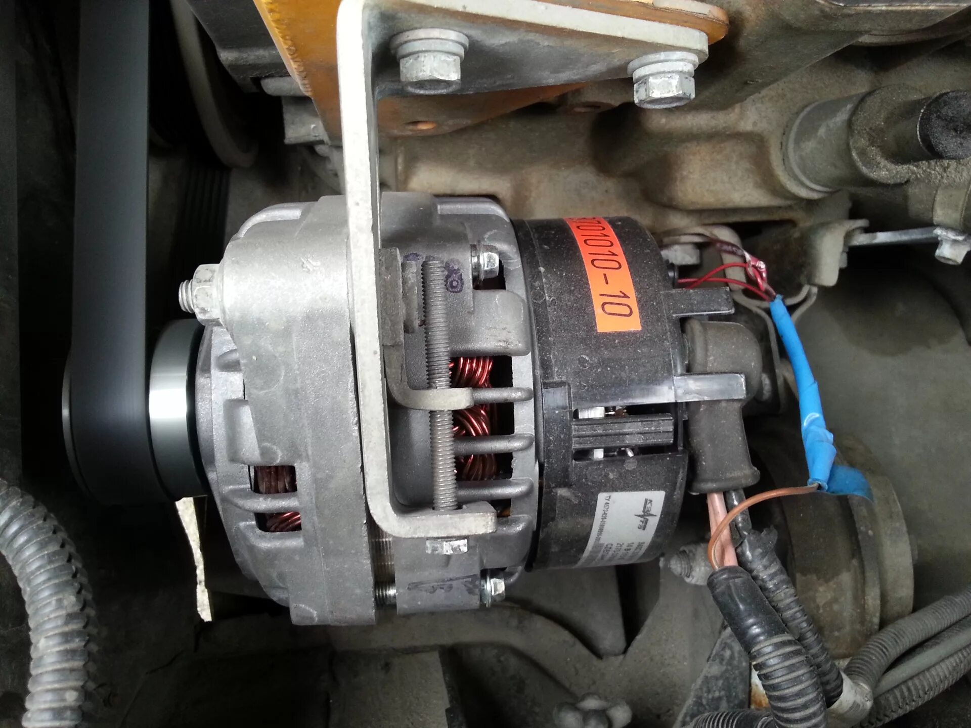 Granta подключение генератора Генератор КЗАТЭ 115А - Lada 2114, 1,6 л, 2012 года электроника DRIVE2