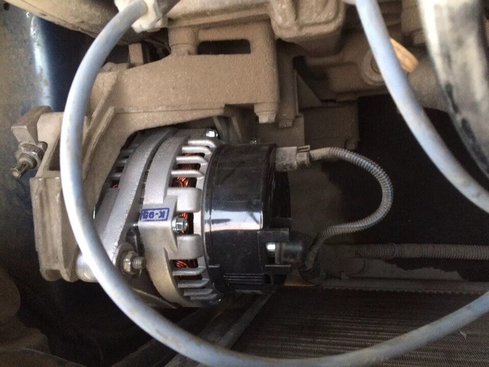 Granta подключение генератора Тормоза, генератор и свечи - Lada Калина седан, 1,6 л, 2007 года своими руками D