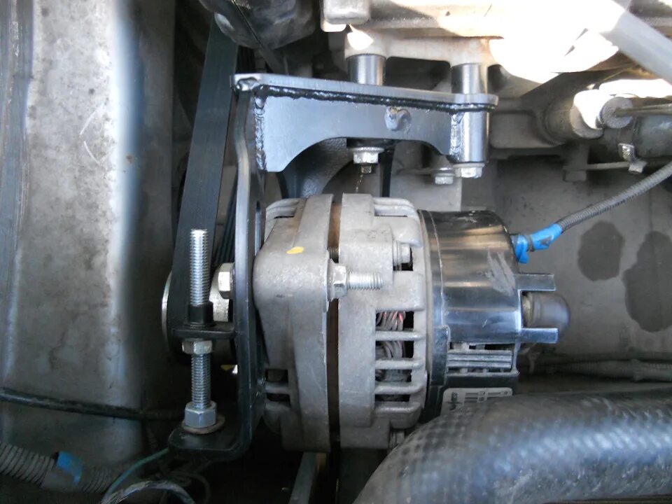 Granta подключение генератора Замена опоры генератора. Техномастер. - Lada Гранта, 1,6 л, 2012 года своими рук