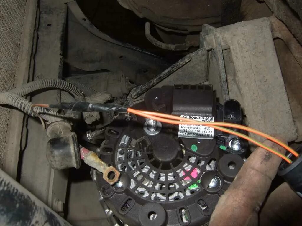 Granta подключение генератора Подключение генератора приора