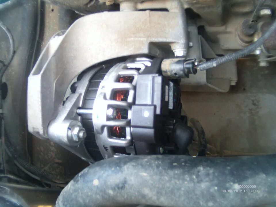 Granta подключение генератора № 22) Генератор BOSCH - Lada Гранта, 1,6 л, 2012 года визит на сервис DRIVE2