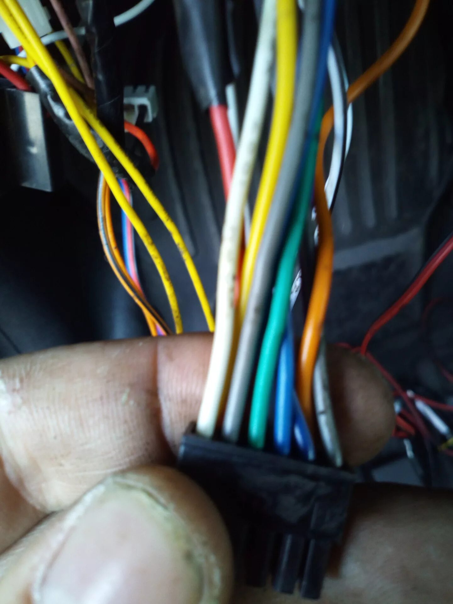 Granta точки подключения сигнализации Схема подключения сигнализации m14bb - Lada Гранта, 1,6 л, 2013 года электроника