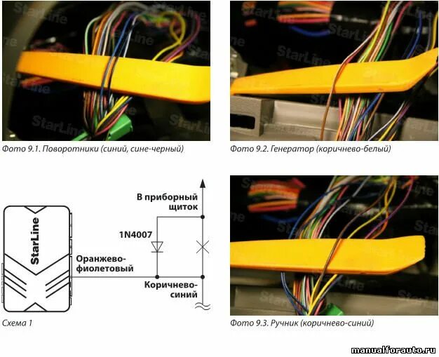 Granta точки подключения сигнализации Устанавливаем сигнализацию на Лада Калина, точки подключения секрет