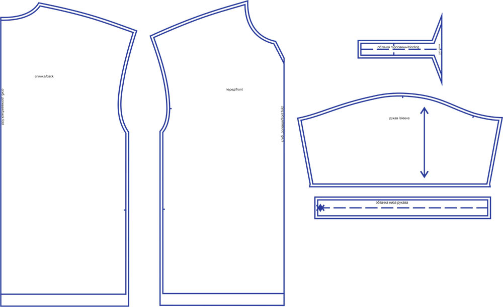 Grasser мужские выкройки Выкройка мужской футболки оверсайз Лео545