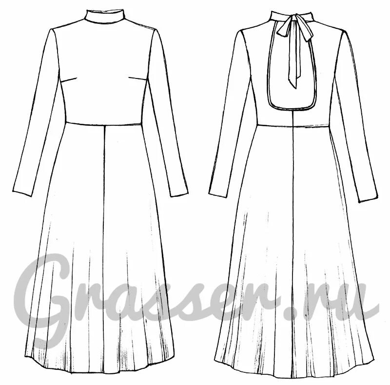 Grasser ru выкройки купить Dress, pattern № 396 buy on-line Photos of dresses, Dress pattern, Clothing patt