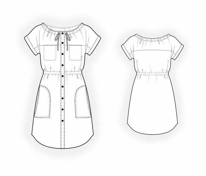 Grasser выкройки 4957 Women's Dress Sewing Pattern PDF S,M,L,XL / Custom Size Elegant Wedding, Of