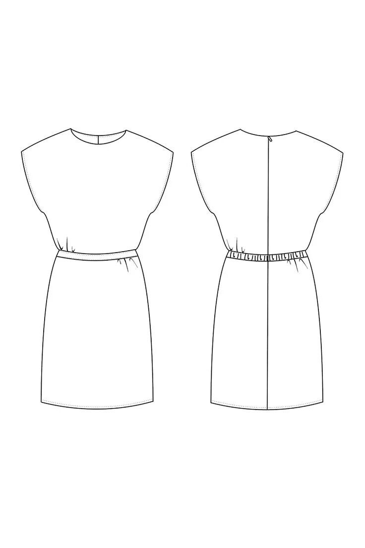 Grasser выкройки The Veronica Dress Sewing Pattern, by Seamwork Dress sewing patterns, Sewing dre