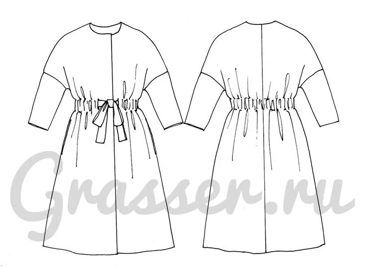 Grasser выкройки Платье, выкройка № 620 купить on-line (с изображениями) Выкройки, Платья
