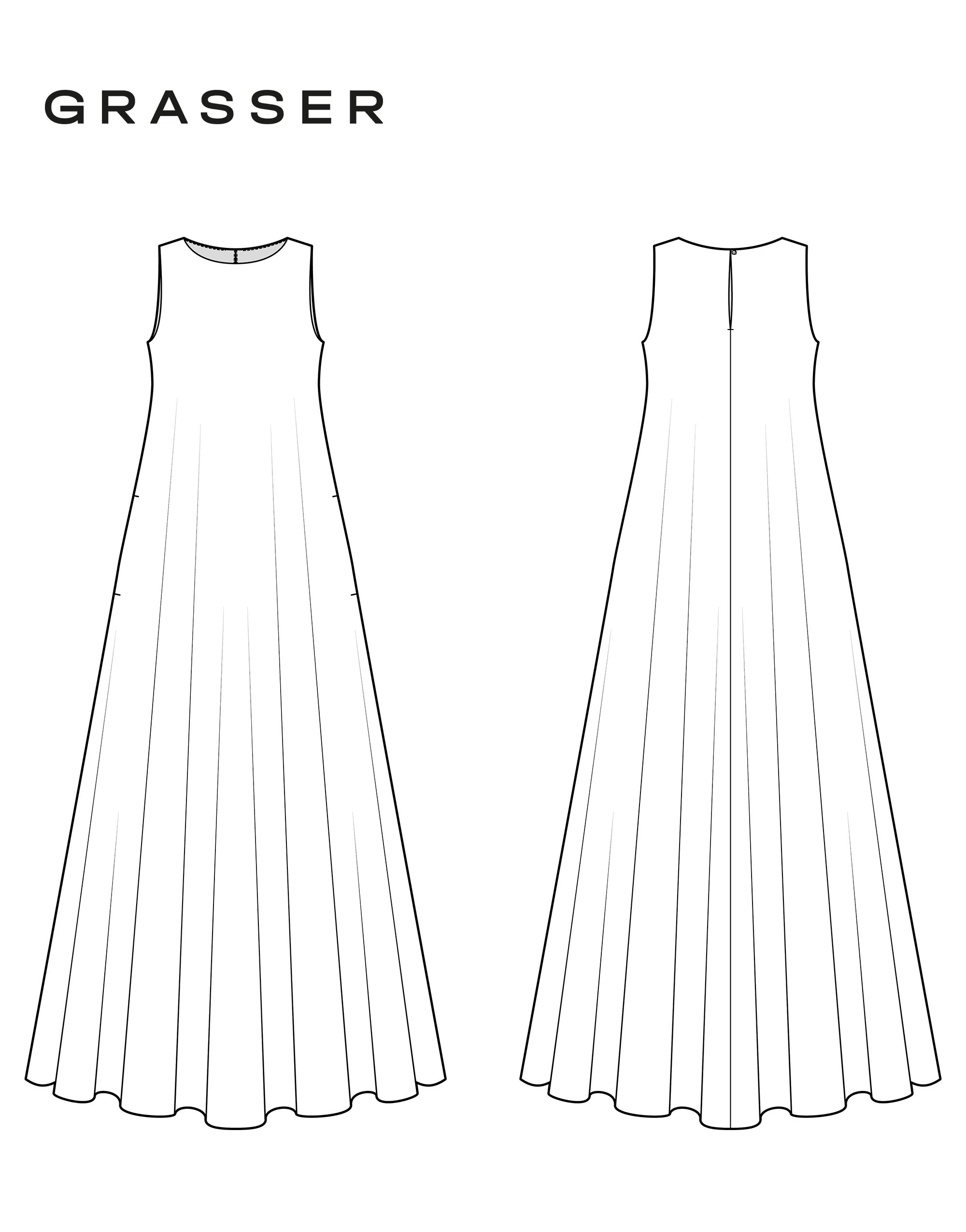 Grasser выкройки бесплатно Dress, pattern № 93 buy online