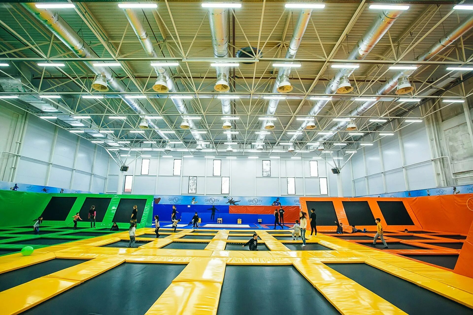 Gravity park спортивная ул 7 1 фото Батутный центр Gravity в ТЦ Атакент (на улице Тимирязева, на метро Театр им. Мух
