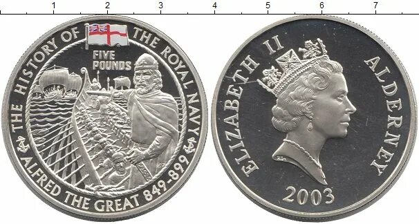 Great britain pound комсомольская ул 15 фото Купить монету Остров Джерси 5 фунтов Серебро - 2003 год Номер PL43-09