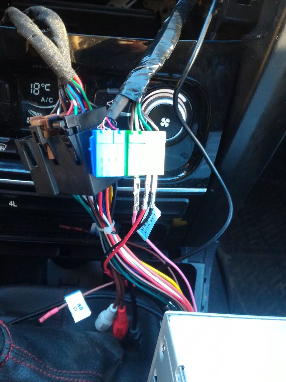 Great wall hover h3 схема подключения магнитола Установка Android магнитолы на H3 NEW - Great Wall Hover, 2 л, 2014 года автозву