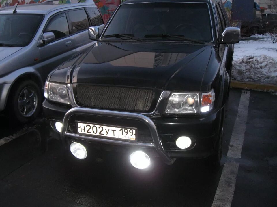 Great wall safe фары тюнинг доп туманки и светодиодная болезнь - Great Wall Safe, 2,3 л, 2006 года тюнинг DR