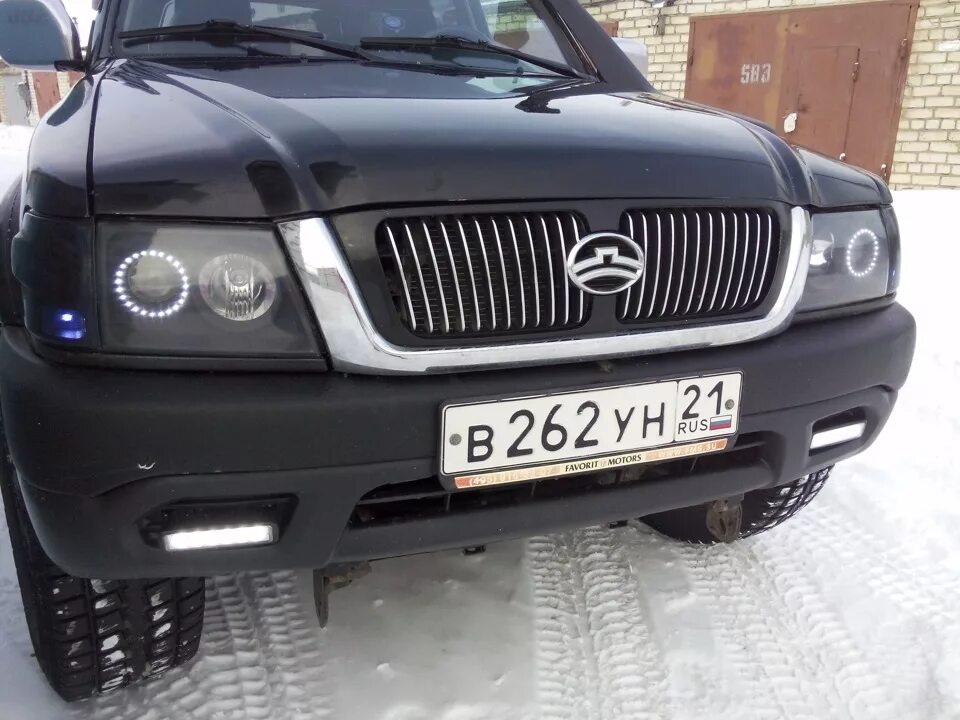 Great wall safe фары тюнинг Фары или кому не нравится хром. - Great Wall Safe, 2,2 л, 2007 года тюнинг DRIVE