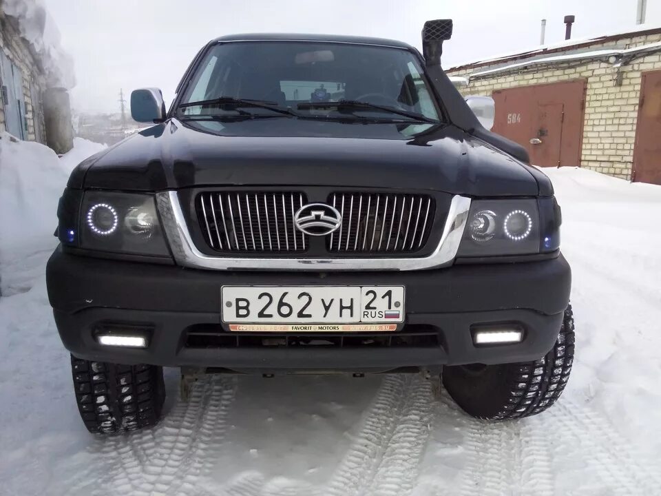 Great wall safe фары тюнинг Фары или кому не нравится хром. - Great Wall Safe, 2,2 л, 2007 года тюнинг DRIVE