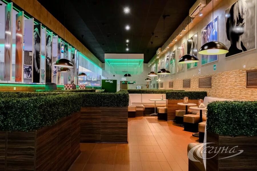 Green bar микрорайон зеленый 150 1 фото Фотографии / Лаунж бар Green Street / РК "Лагуна"