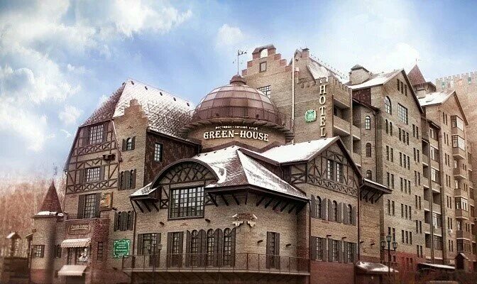 Green house ул николая федорова 9 фото Panorama: Green House, hotel, Russia, Tyumen, ulitsa Nikolaya Fyodorova, 9 - Yan