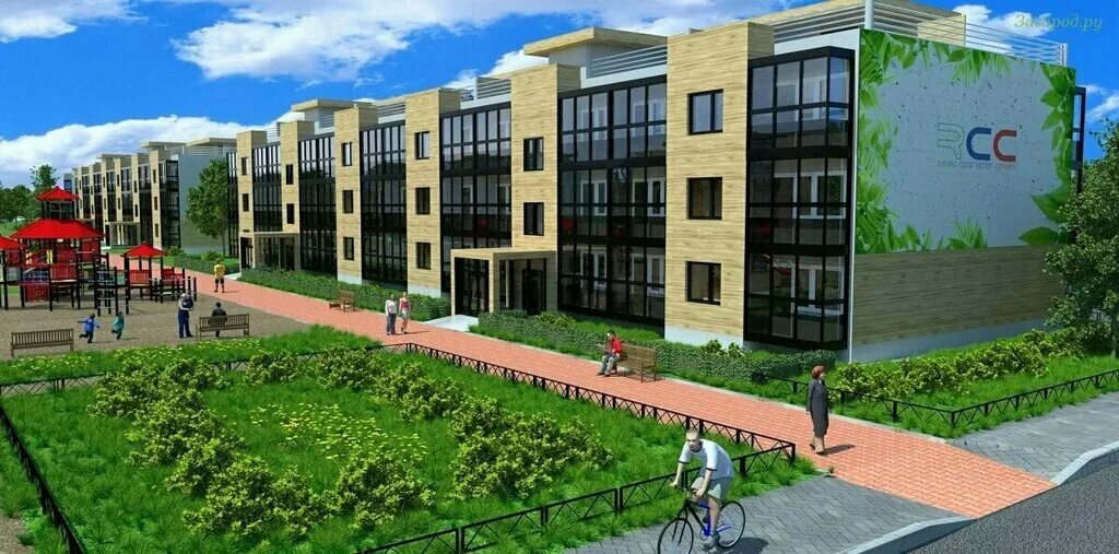 Green park просп ленина 8 фото Green Park, жилой комплекс, Ленинградская обл., Всеволожск, пр. Степной (массив 