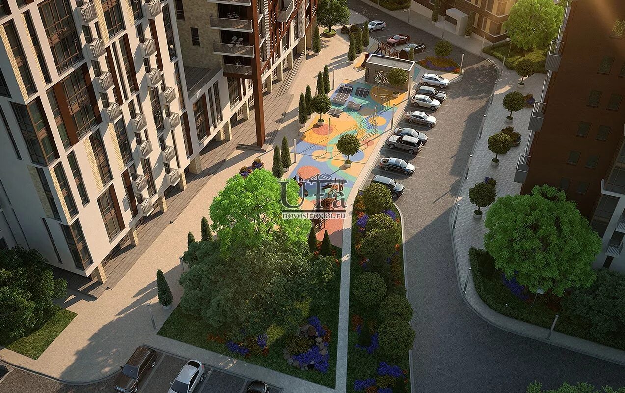 Green park уфа ул менделеева фото ЖК Грин Парк в Уфе от Третий Трест