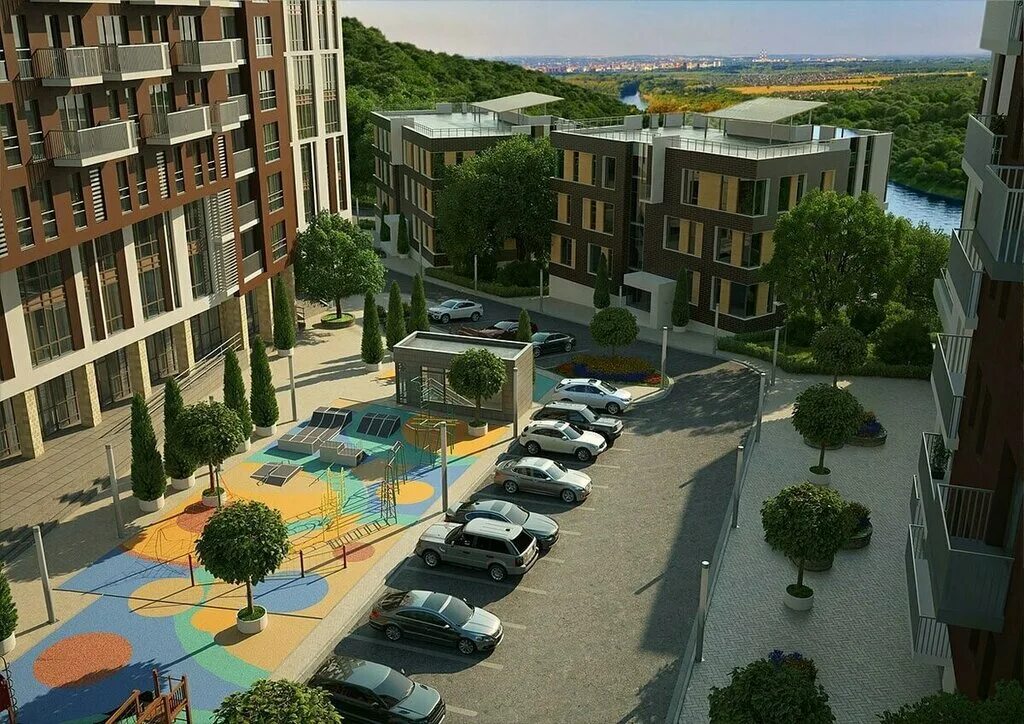 Green park уфа ул менделеева фото Green Park, housing complex, Republic of Bashkortostan, Ufa, Mendeleyeva Street,