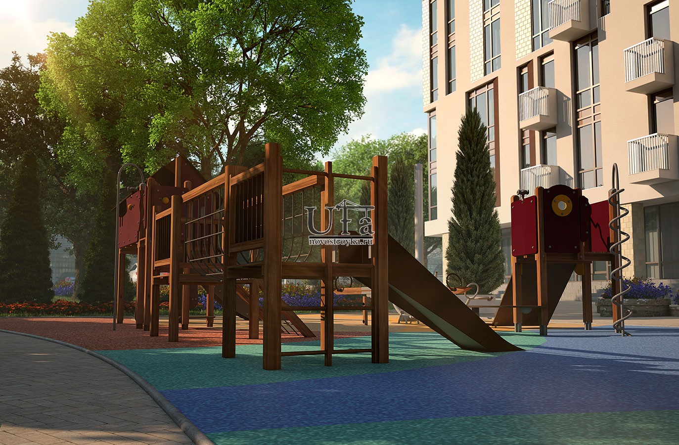 Green park ярославль ул клубная фото ЖК Грин Парк в Уфе от Третий Трест