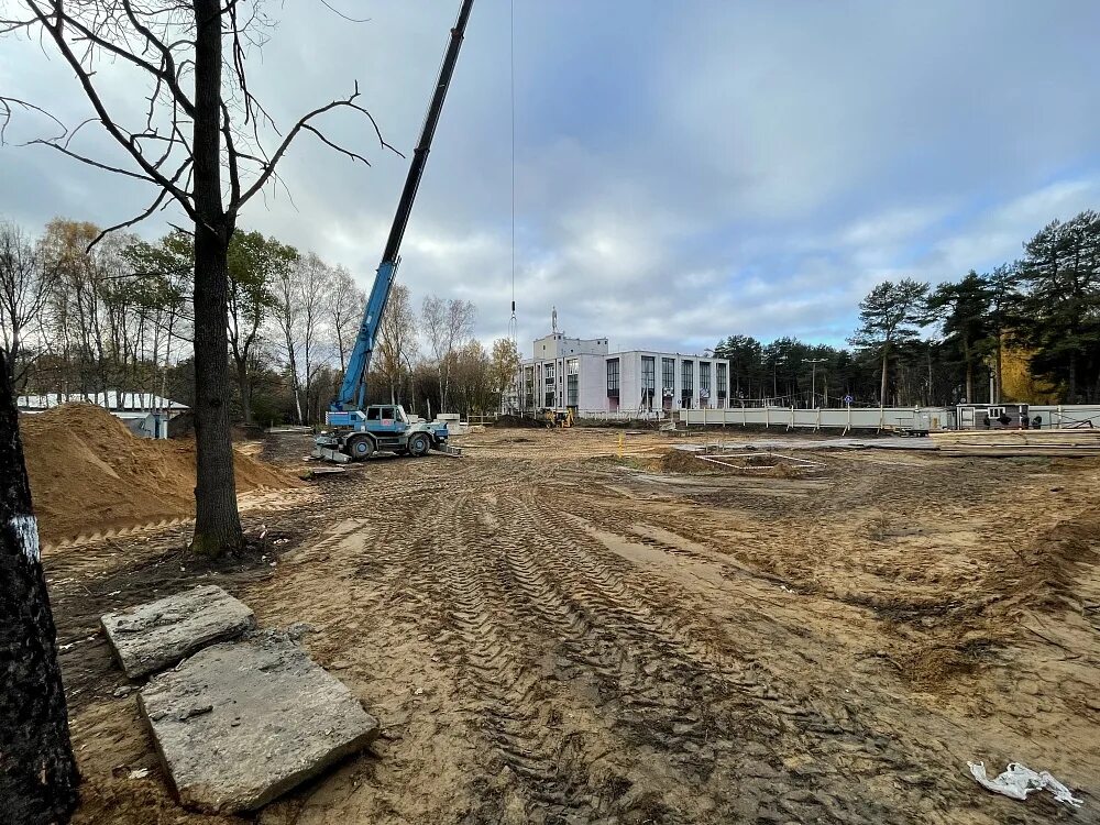 Green park ярославль ул клубная фото Ход строительства октябрь 2022