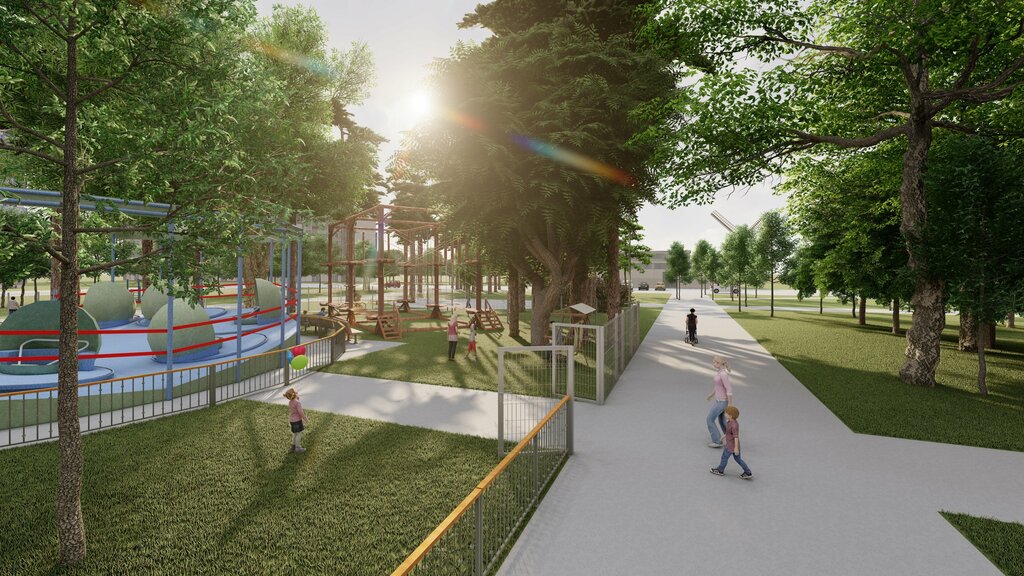 Green park ярославль ул клубная фото Lapki park, adventure park, Ярославль, парк 30-летия Победы - Yandex Maps