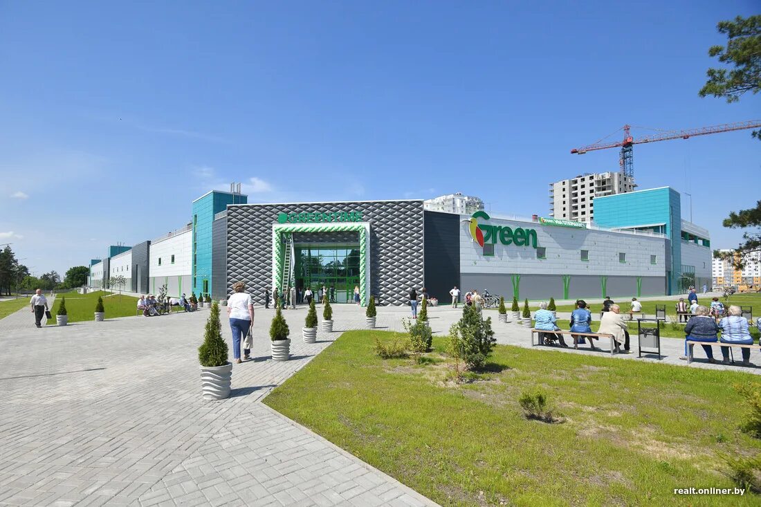 Green рудобельская ул 3 минск фото В Минске открылся новый торговый центр. С ажиотажем
