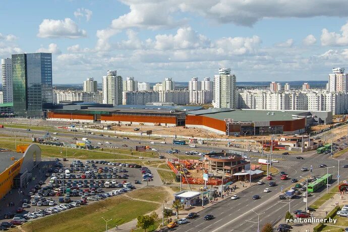 Green ул притыцкого 156 минск фото Сроки переносятся: многофункциональный комплекс Green City в Каменной Горке откр