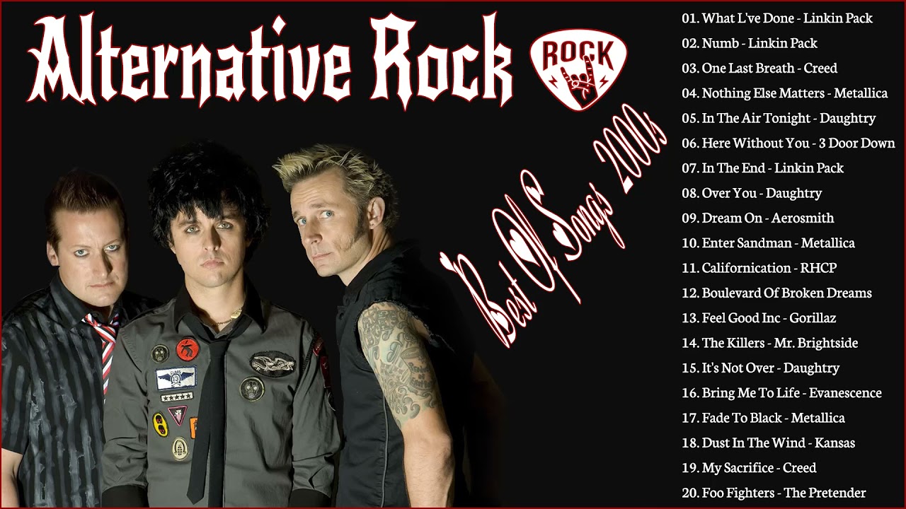 Greenday 4 поселок спартак фото Top 20 Best Of Songs Linkin Pack , Metallica , Creed , RHCP, Daughtry - Alternat