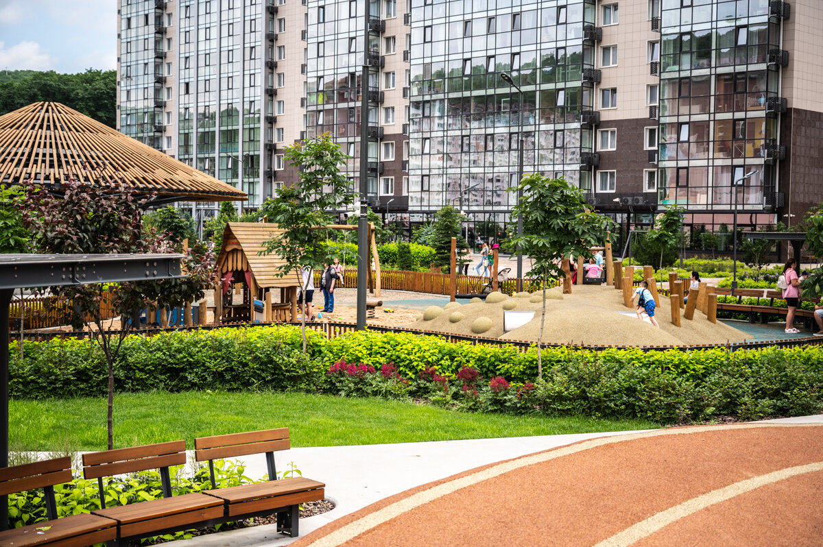 Greenwood владивосток ул зеленый бульвар фото Photo: Zeleniy Bulvar, housing complex, Владивосток, ул. Зелёный Бульвар - Yande