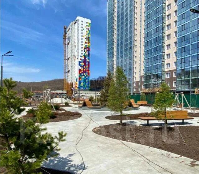 Greenwood владивосток ул зеленый бульвар фото Студия 25.5 кв.м. 14эт Зеленый бульвар 3дом - Купить 1-комнатная квартиру во Вла