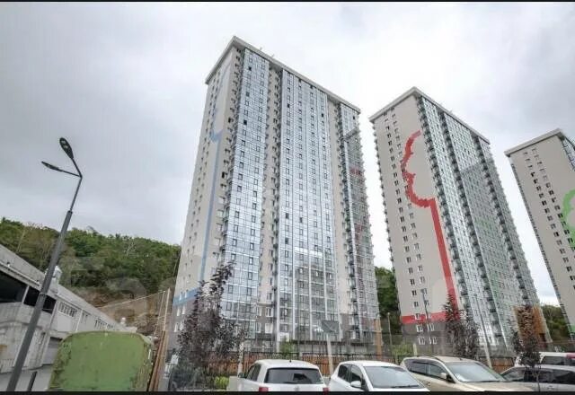 Greenwood владивосток ул зеленый бульвар фото 1-комнатная, улица Зеленый бульвар 23, 25 этажей, 5 этаж, 22,0 кв. м. Цена: 75 0