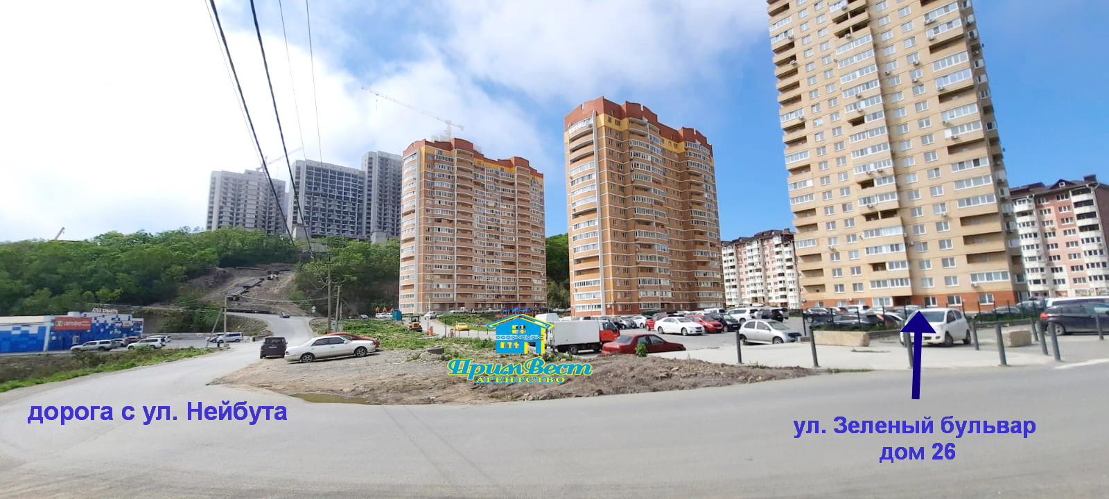 Greenwood владивосток ул зеленый бульвар фото Купить 2-комнатную квартиру, 53.7 м² по адресу Владивосток, улица Зелёный Бульва