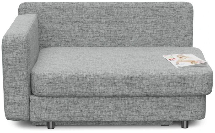 Grei leon пролетарская ул 17а фото Кушетка Леон Серая рогожка/Флауэрс за 30620 рублей в по России и в г. Ярославль 