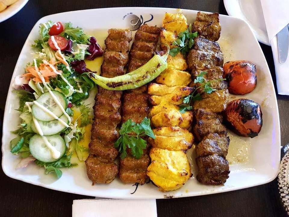 Grill kebab ул фроликова 8 минск фото Sarab's Posh Persian Mixed Grill in Kingston - Feed the Lion
