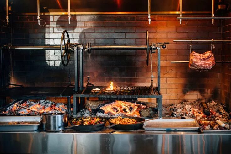 Grill центральная площадь 6 фото Brand Identity for The Promontory by Dan Blackman - BP&O Restaurant kitchen desi