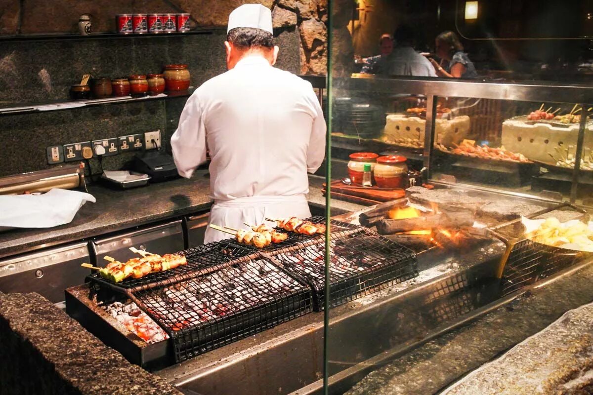 Grill центральная площадь 6 фото Mezza9 (Grand Hyatt): Singapore Buffet Review Design de interiores de restaurant