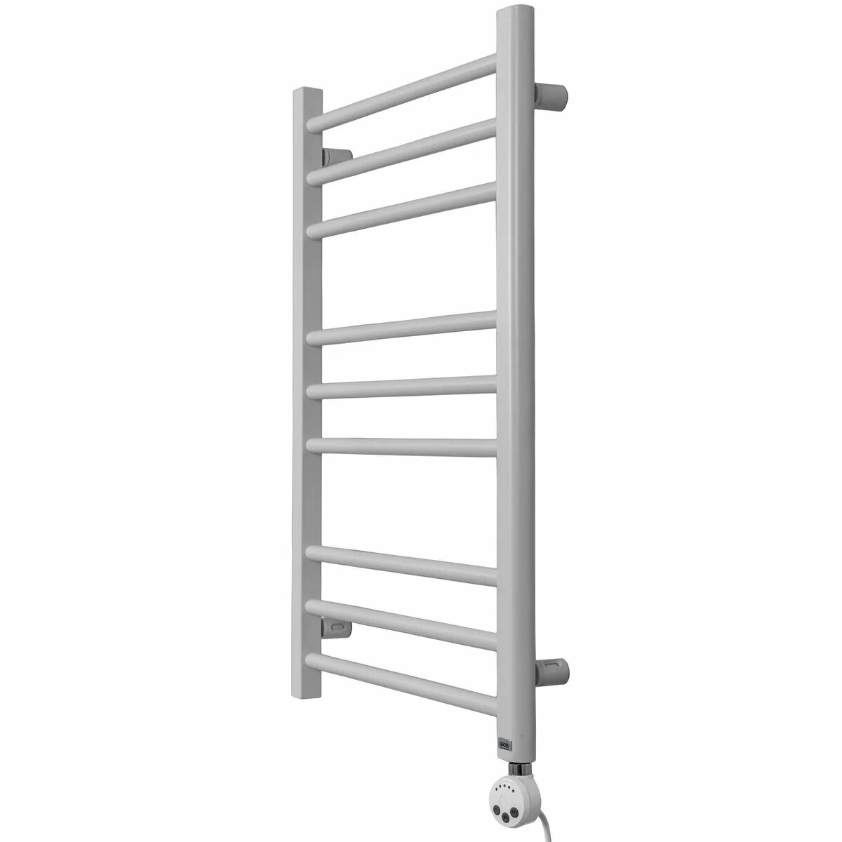 Grois полотенцесушитель электрический подключение Полотенцесушитель GROIS Alias GR-004 500х800 П11 (3+3+5) RAL9003 белый матовый к