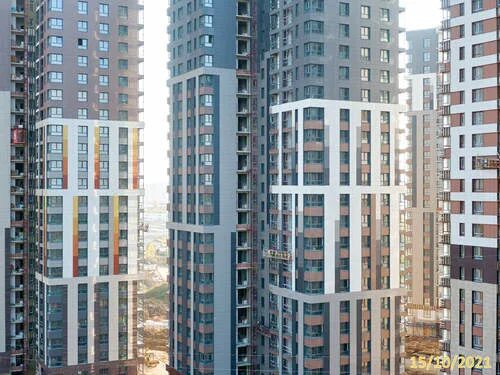 Gromova beauty микрорайон клубничное поле 4 фото Ход строительства ЖК Одинград, квартал "Семейный" (корпус 8)