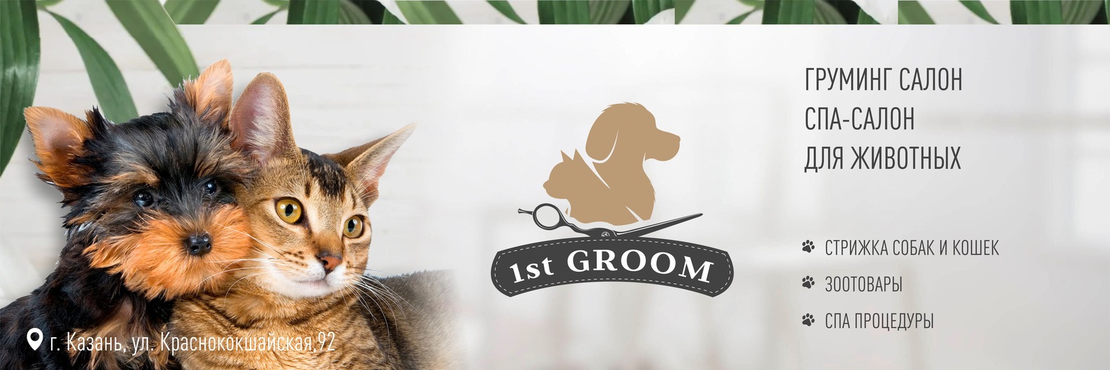 Groom ул калинина 20 фото Груминг салон "1st groom" Казань Приглашаем в SPA салон для животных "1st GROOM"