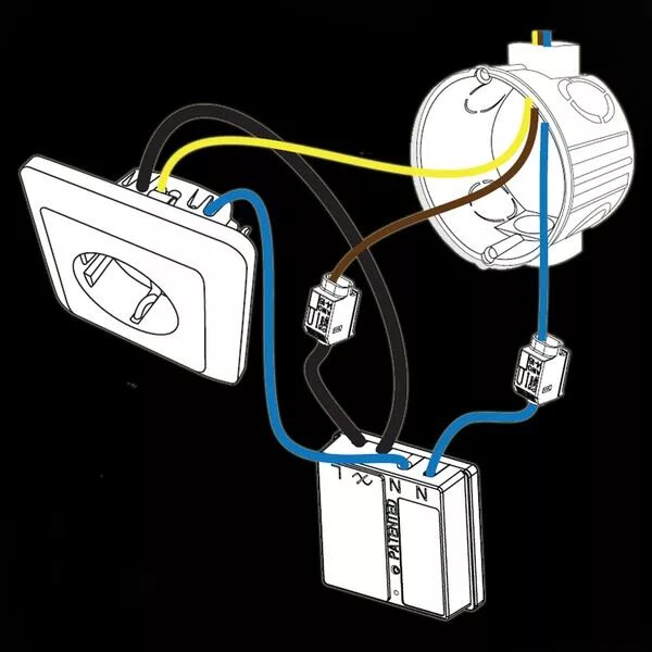 Grow 5000 подключение света Купить розеточный мини-ресивер Coco AWS-3500 в Москве в каталоге света с доставк