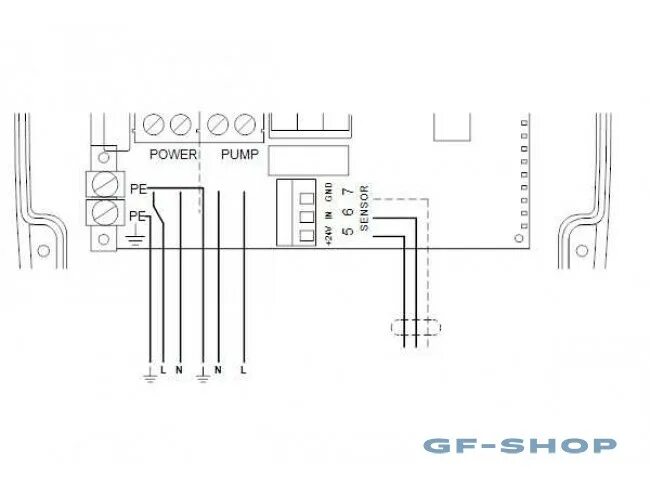 Grundfos насос подключение проводов Блок управления Grundfos CU 301 / CU 301 Control Unit - 96436753 96436753 - Блок