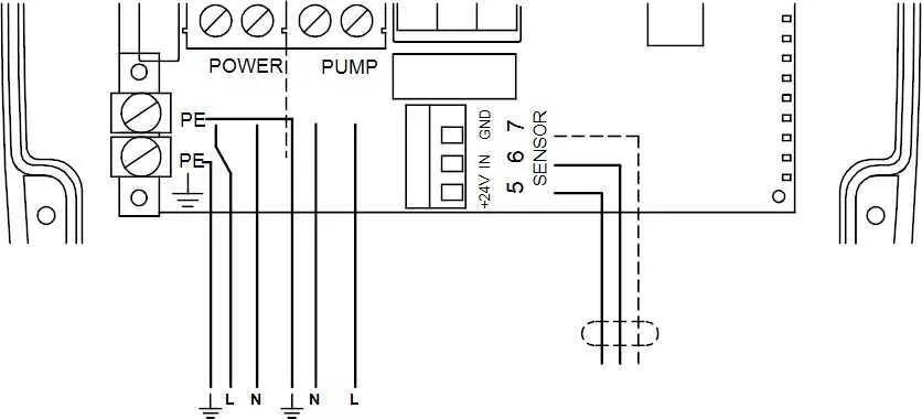 Grundfos насос подключение проводов Картинки СХЕМА НАСОСА ГРУНДФОС