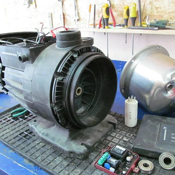 Grundfos ремонт своими руками Ремонт насоса Grundfos MQ Киев, Украина