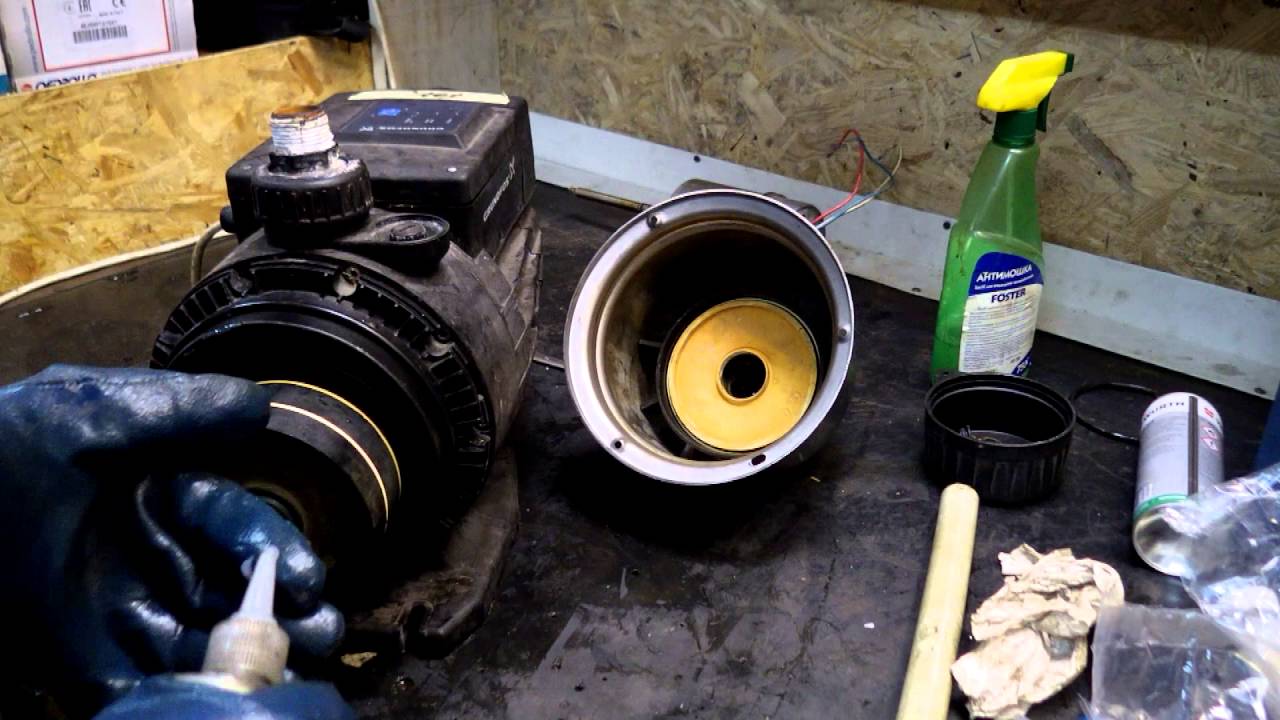 Grundfos ремонт своими руками Grundfos MQ 3-45 сборка, испытания - YouTube