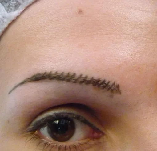 Grushka перманентный макияж бровей Неудачный татуаж бровей: фото до и после, как исправить