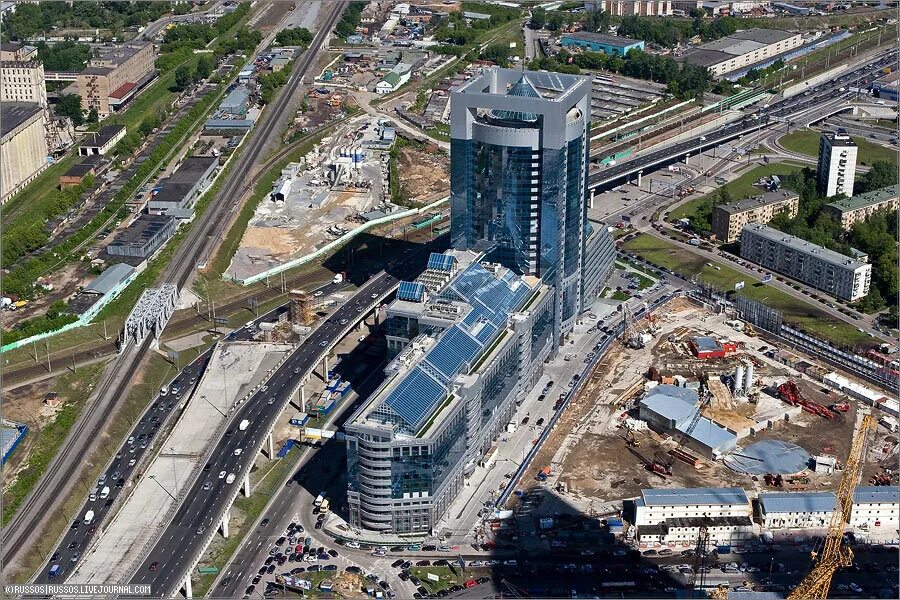 Grushka тестовская ул 8 фото Башня на набережной" Russos Дзен