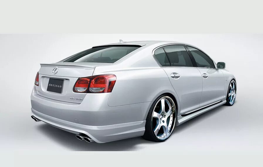 Gs300 тюнинг бампер Накладка на задний бампер - обвес Artisan на Lexus GS 3