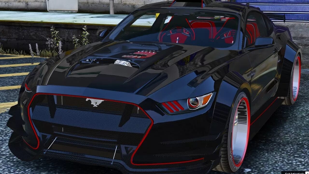 Gta 5 rp чип тюнинг машины GTA 5 PC car mods Ford Mustang GT #210 - YouTube